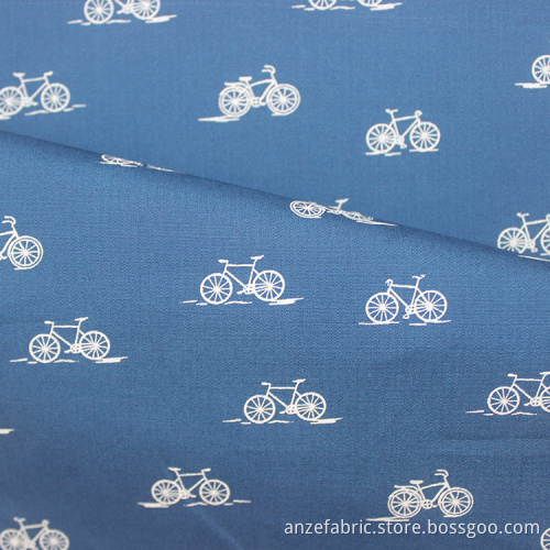 100 percent cotton shirting poplin check fabric